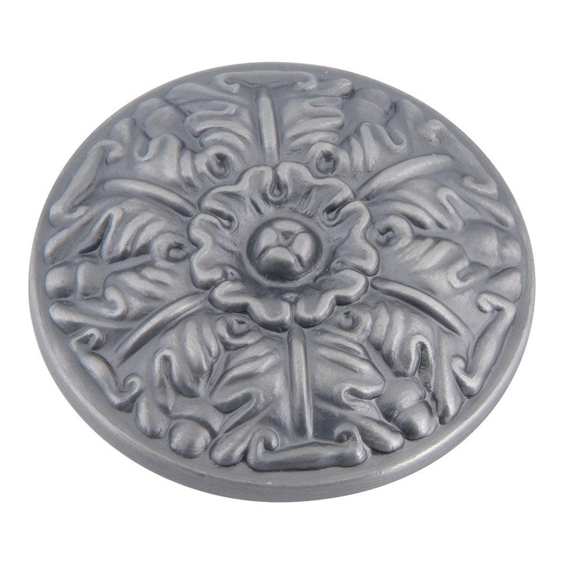 Atlas Homewares Small Round Hammered Knob 138-P Pewter