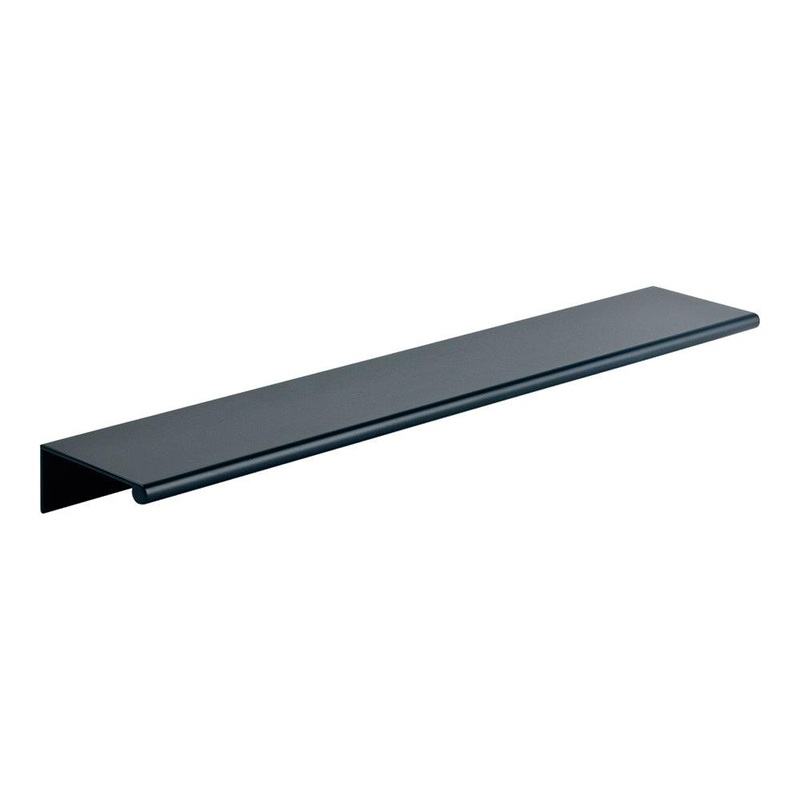 Atlas Homewares Tab Edge Pull 225 MM CC A863-BL Matte Black