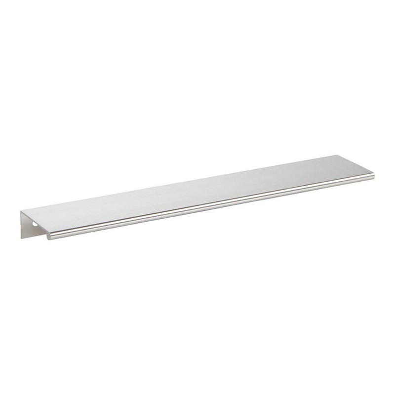 Atlas Homewares Tab Edge Pull 225 MM CC A863-BN Brushed Nickel