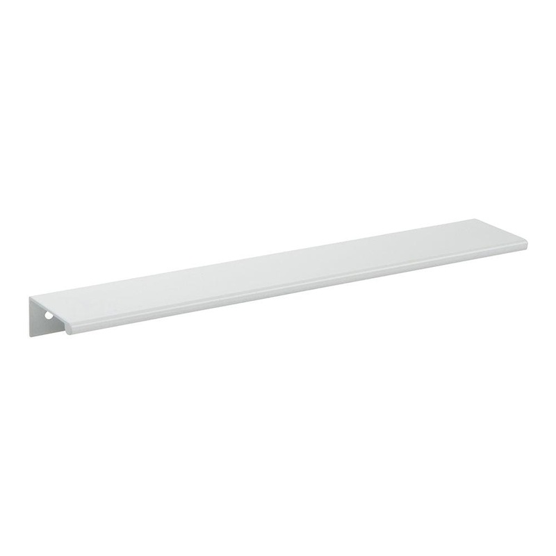Atlas Homewares Tab Edge Pull 225 MM CC A863-WG High White Gloss