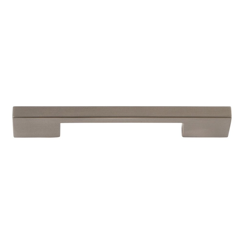 Atlas Homewares Thin SquarePull 128 MM CC A867-BN Brushed Nickel