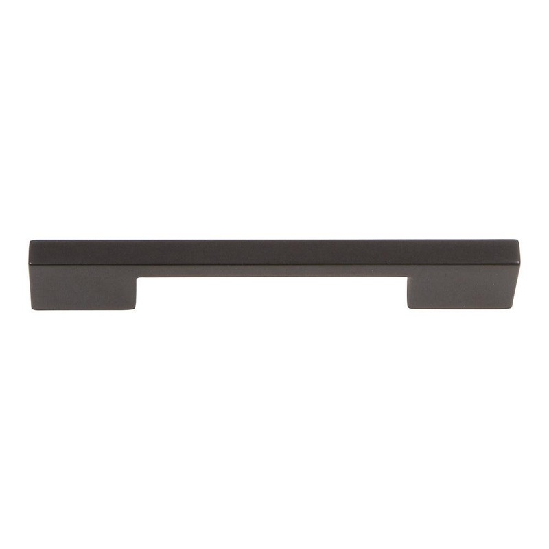 Atlas Homewares Thin SquarePull 128 MM CC A867-MB Modern Bronze