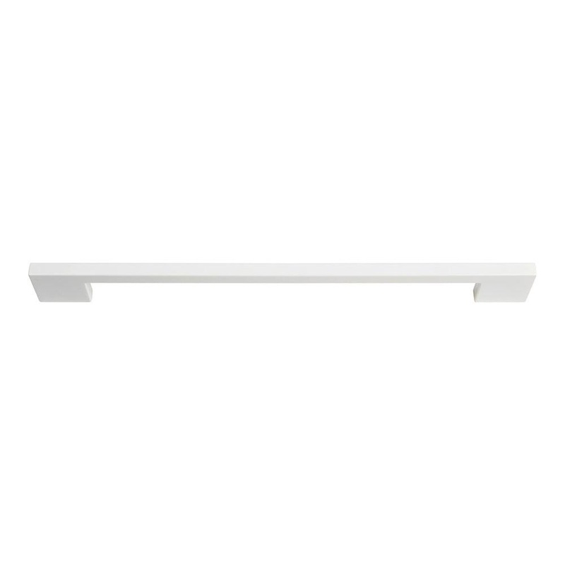 Atlas Homewares Thin SquarePull 228 MM CC A866-WG High White Gloss