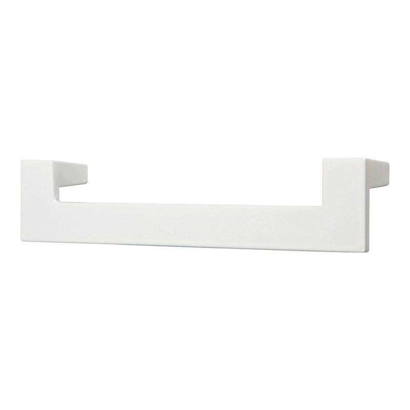 Atlas Homewares U-Turn Pull 64 128 MM CC A847-WG High White Gloss