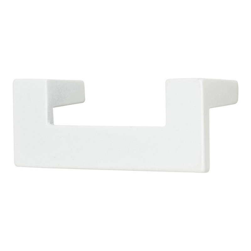Atlas Homewares U-Turn Pull 64 MM CC A846-WG High White Gloss