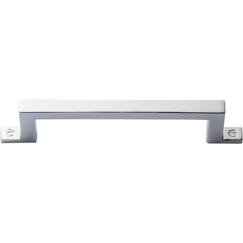 Atlas Homewares Campaign Bar Pull 96MM CC  385-CH Polished Chrome