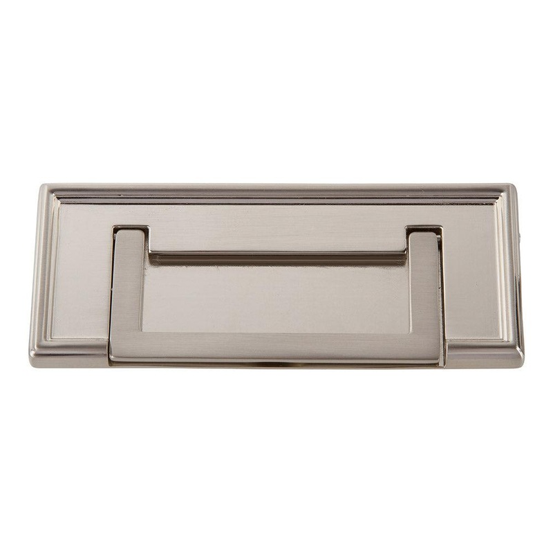 Atlas Homewares Campaign Rope Drop Pull 3 CC 381-BRN Brushed Nickel