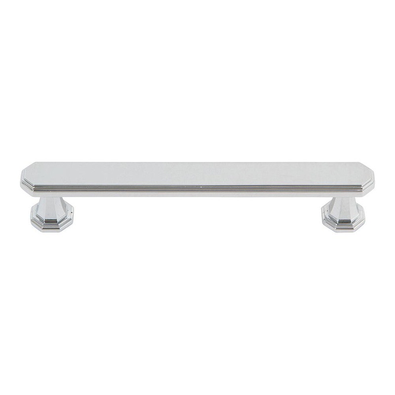 Atlas Homewares Dickinson Pull 128 MM CC 348-CH Polished Chrome