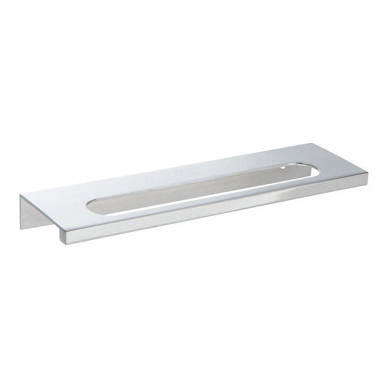 Atlas Homewares Modern SquareEdge Pull 128 MM CC 365-CH Polished Chrome