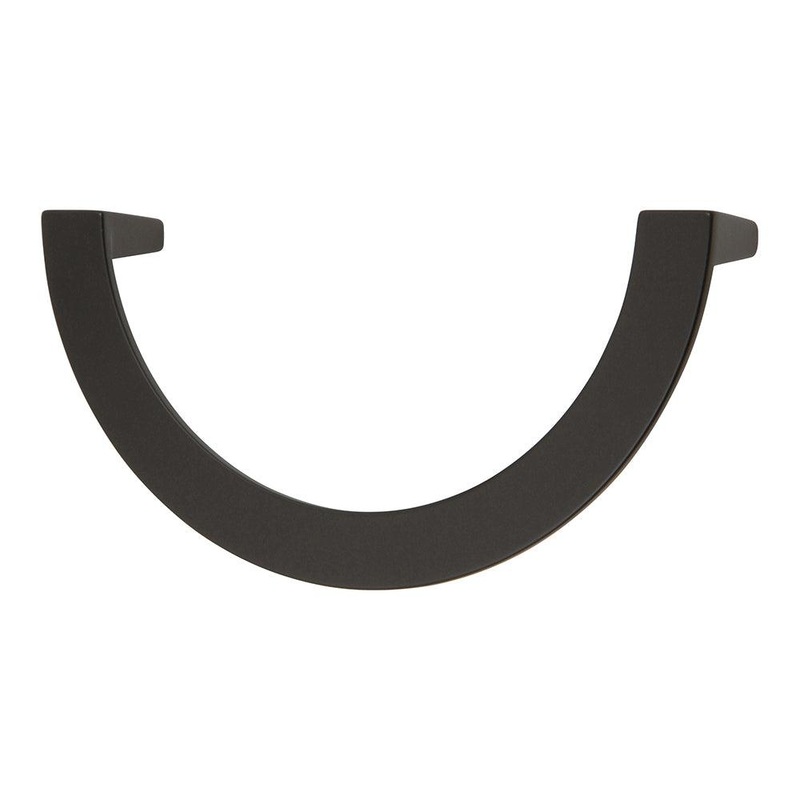 Atlas Homewares Roundabout Pull 128 MM CC 355-BL Matte Black