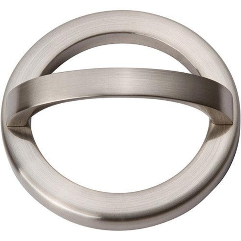Atlas Homewares Tableau 2 1/2  Round Base & Top 406-BN Brushed Nickel
