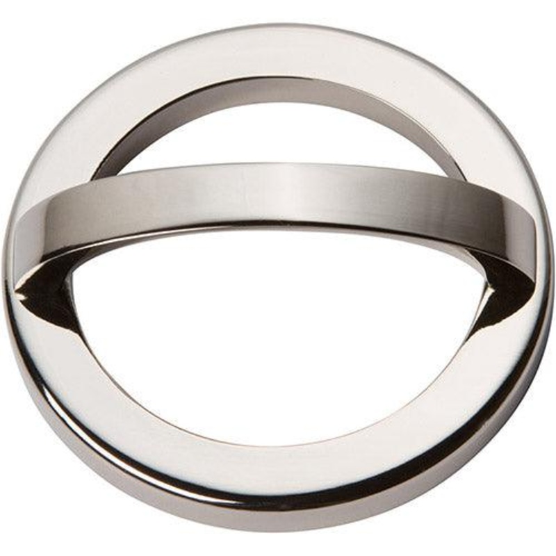 Atlas Homewares Tableau 2 1/2  Round Base & Top 406-PN Polished Nickel