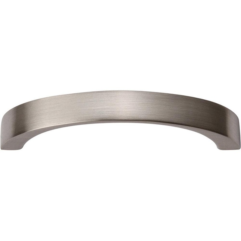 Atlas Homewares Tableau Curved Handle 2 1/2 398-BN Brushed Nickel