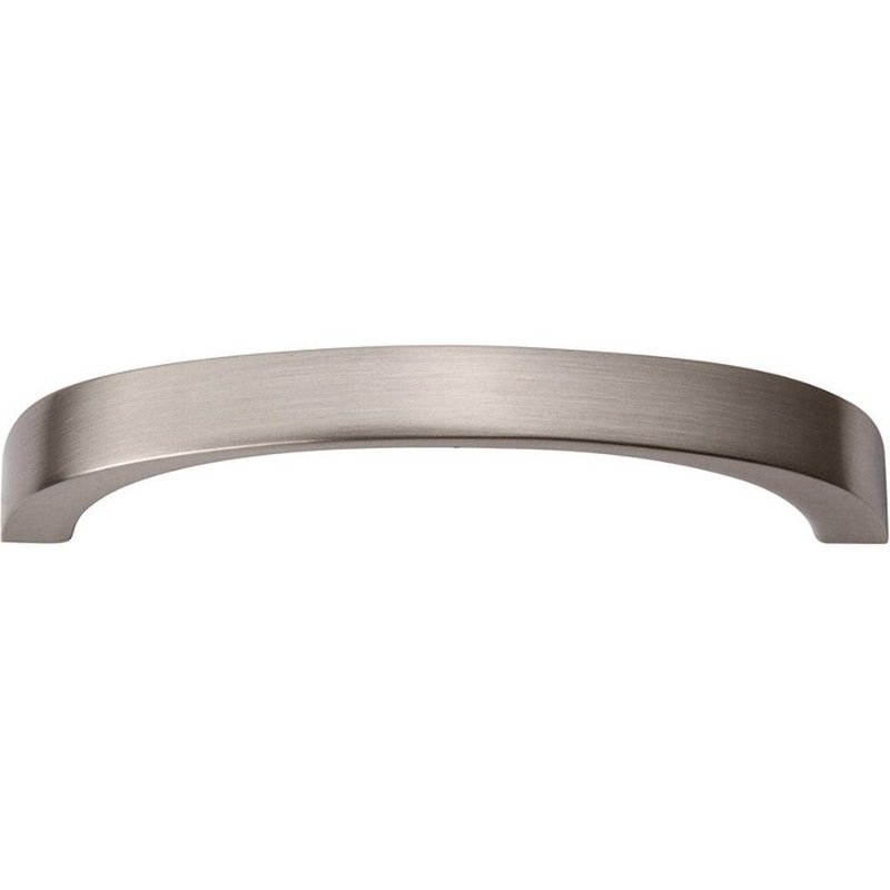 Atlas Homewares Tableau Curved Handle 3 399-BN Brushed Nickel