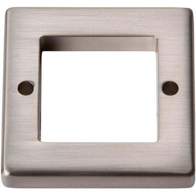 Atlas Homewares Tableau SquareBase 1 7/16 392-BN Brushed Nickel