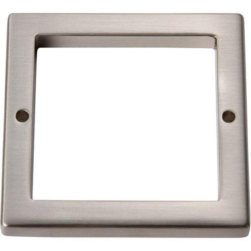 Atlas Homewares Tableau SquareBase 2 1/2 394-BN Brushed Nickel
