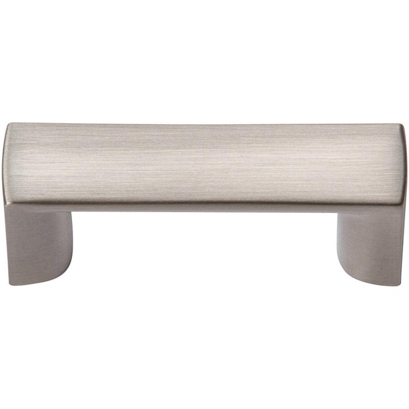 Atlas Homewares Tableau Squared Handle 1 7/16 400-BN Brushed Nickel