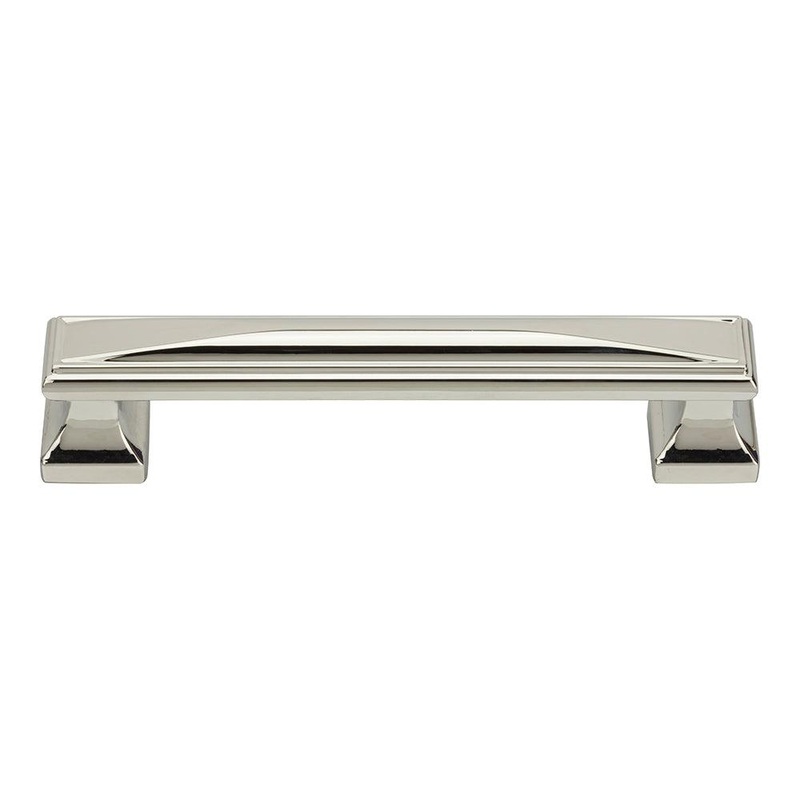 Atlas Homewares Wadsworth Pull  128MM CC 373-PN Polished Nickel