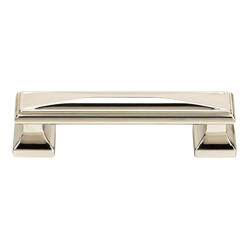 Atlas Homewares Wadsworth Pull  96MM CC  372-PN Polished Nickel