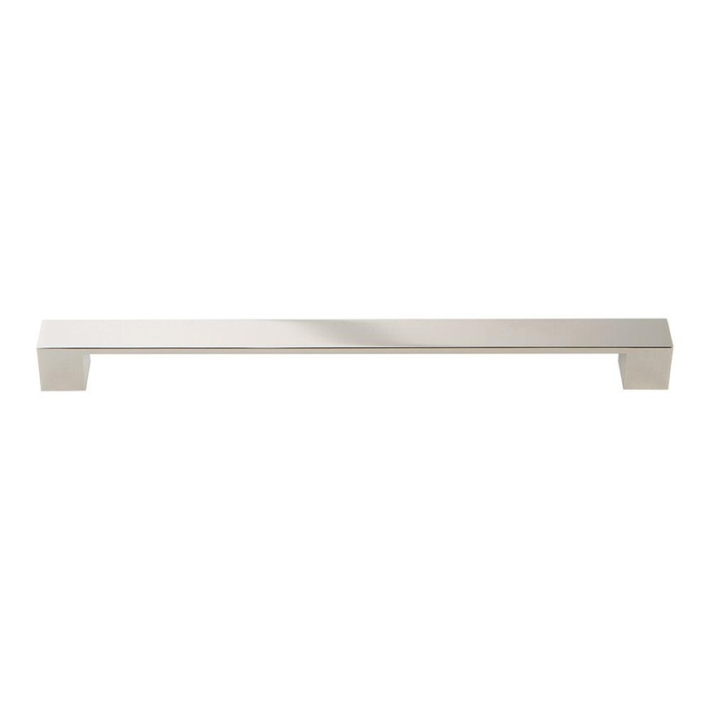 Atlas Homewares Wide SquarePull 288MM CC A920-PN Polished Nickel