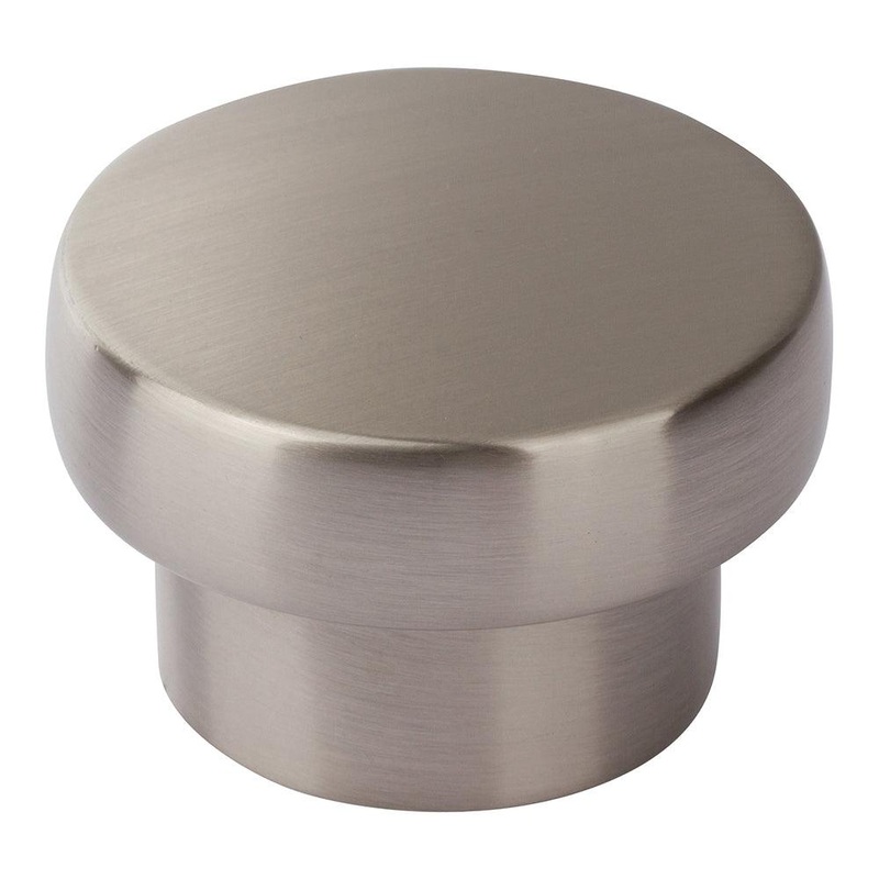 Atlas Homewares Chunky Round Knob Large A913-BN Brushed Nickel