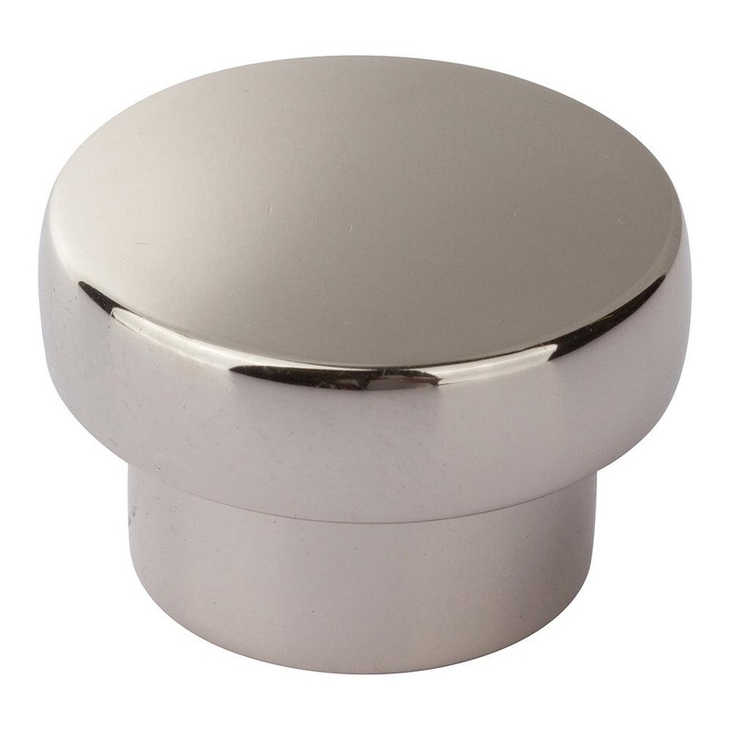 Atlas Homewares Chunky Round Knob Large A913-PN Polished Nickel