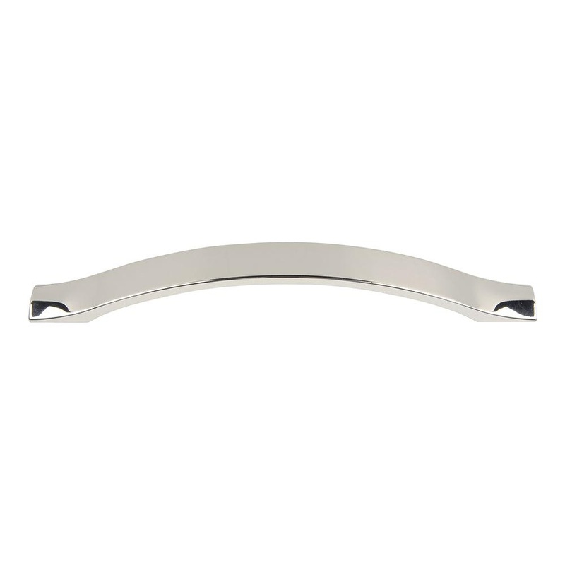 Atlas Homewares Low Arch Pull 160 MM CC A830-PN Polished Nickel