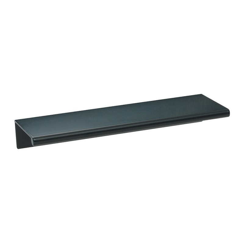 Atlas Homewares Tab Edge Pull 110 MM CC A832-BL Matte Black