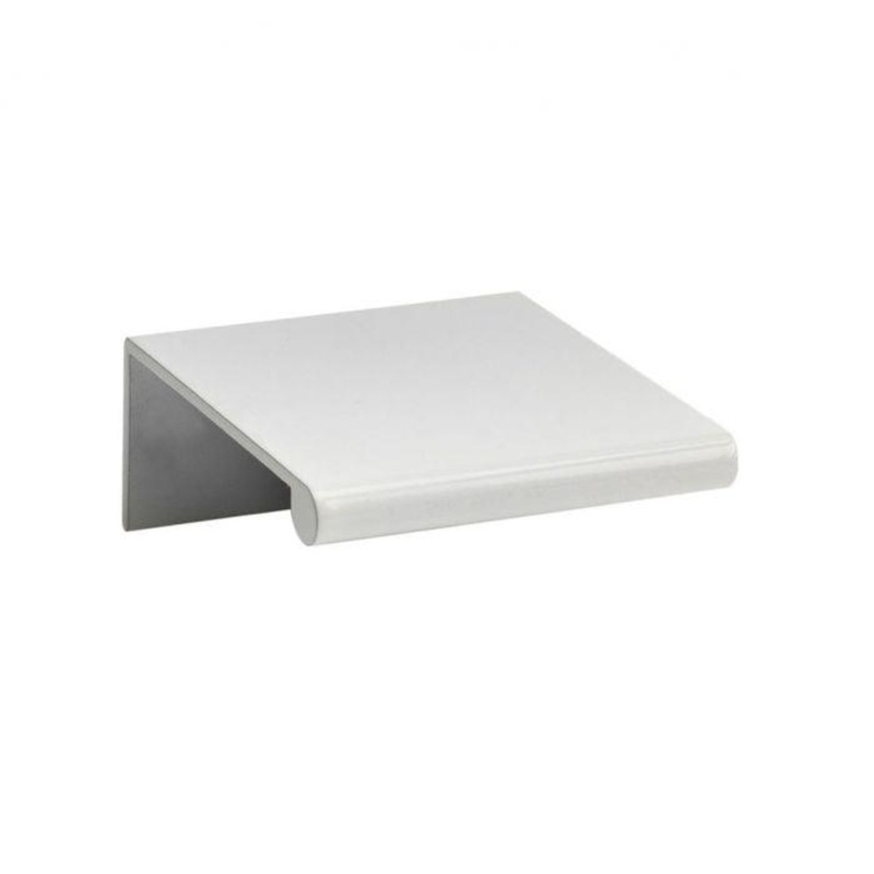 Atlas Homewares Tab Edge Pull 32 MM CC A831-WG High White Gloss