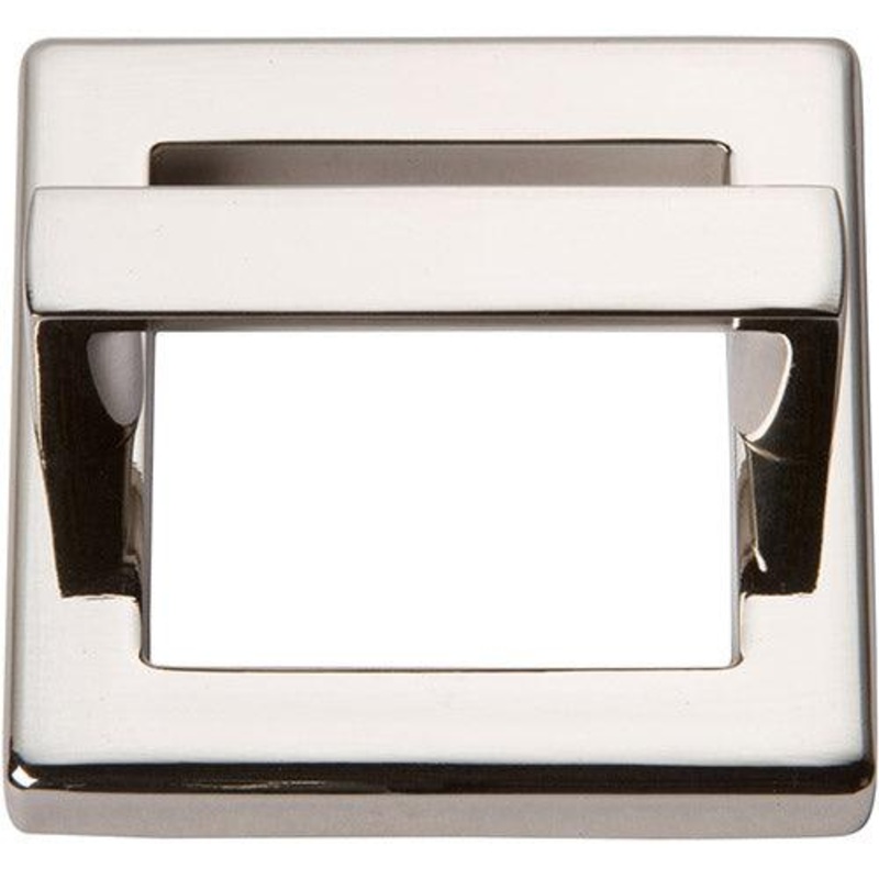Atlas Homewares Tableau, 1 7/8 Square Base & Top 409-PN Polished Nickel