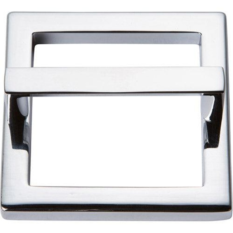 Atlas Homewares Tableau, 2 1/2 Square Base & Top 410-CH Polished Chrome