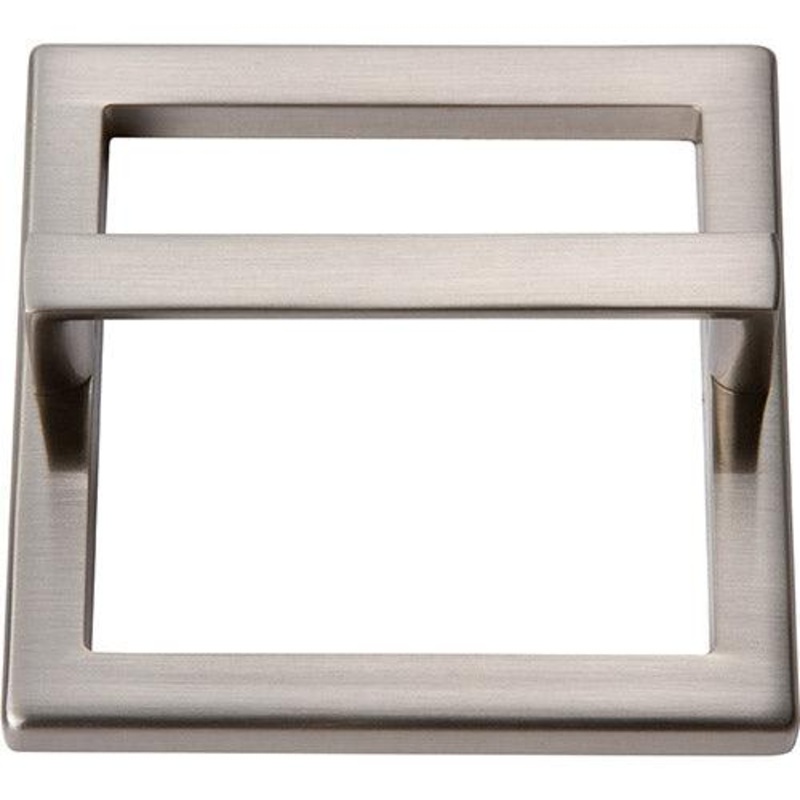 Atlas Homewares Tableau, 3 Square Base & Top 411-BN Brushed Nickel