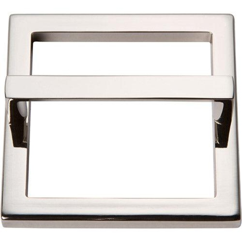 Atlas Homewares Tableau, 3 Square Base & Top 411-PN Polished Nickel