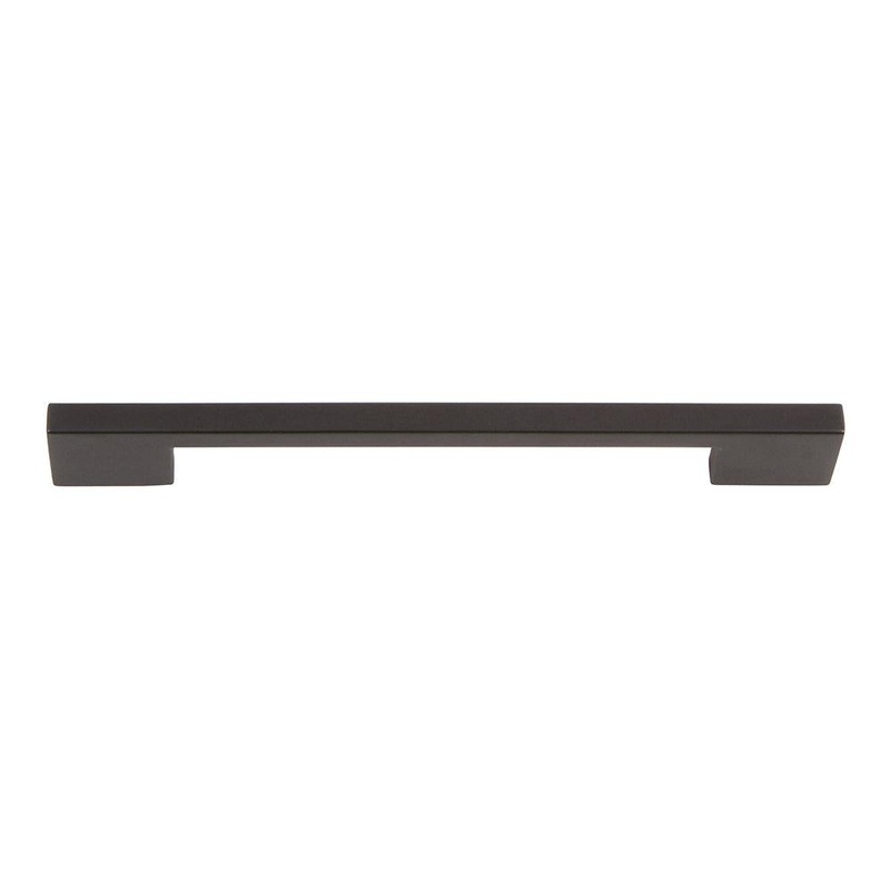 Atlas Homewares Thin SquarePull 192 MM CC A826-MB Modern Bronze