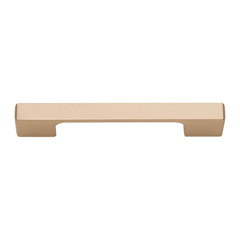 Atlas Homewares Thin Squareure Pull 96 MM CC A836-CM Champagne