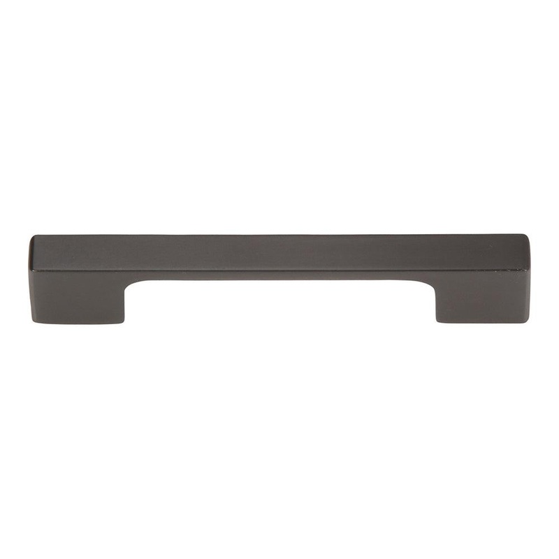 Atlas Homewares Thin Squareure Pull 96 MM CC A836-MB Modern Bronze