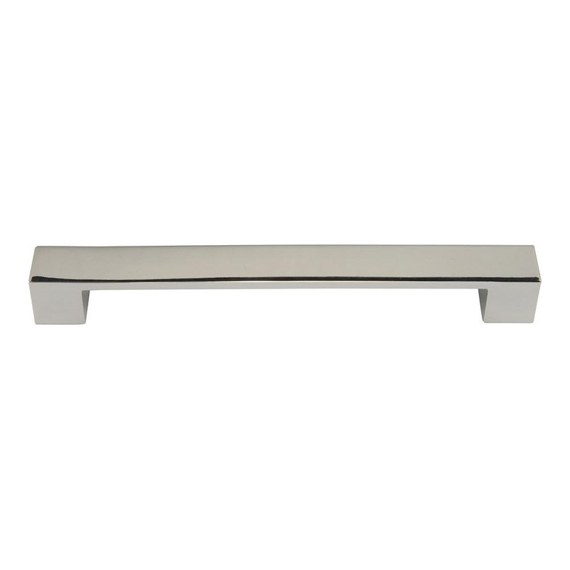 Atlas Homewares Wide SquarePull 192 MM CC A825-PN Polished Nickel