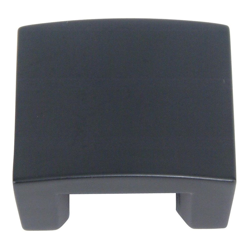 Atlas Homewares Centinel Solid Knob 1.25 CC 254-BL Matte Black