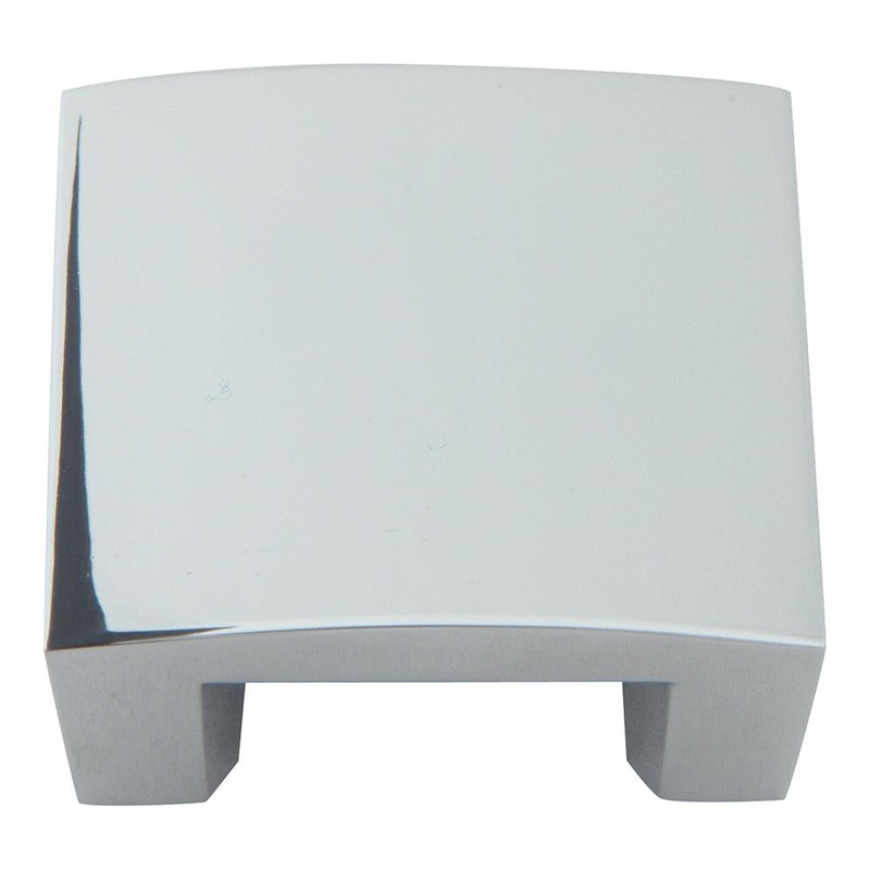 Atlas Homewares Centinel Solid Knob 1.25 CC 254-CH Polished Chrome