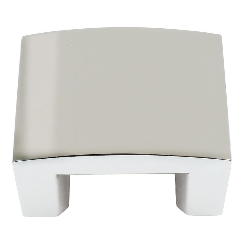 Atlas Homewares Centinel Solid Knob 1.25 CC 254-PN Polished Nickel