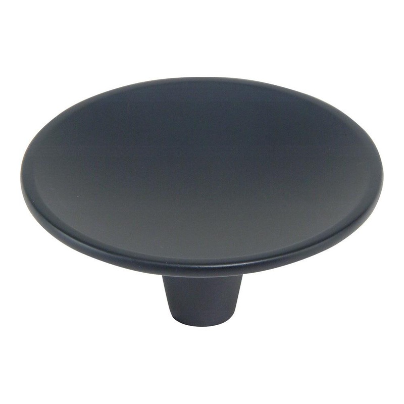 Atlas Homewares Dap LargeRound Knob 233-BL Matte Black