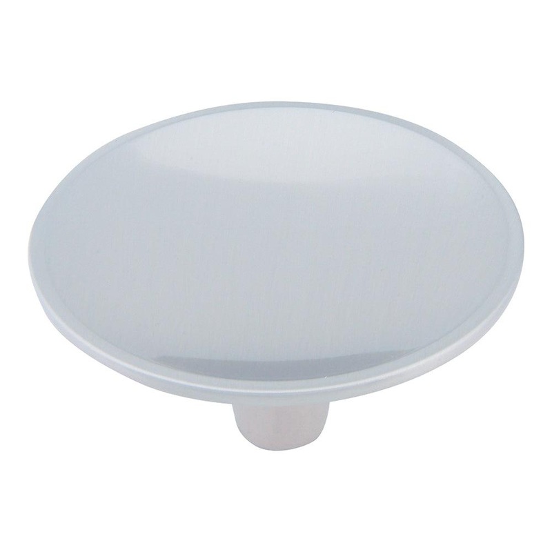 Atlas Homewares Dap LargeRound Knob 233-BRN Brushed Nickel