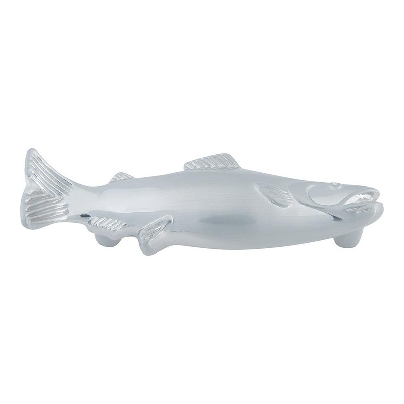 Atlas Homewares Fish Pull 3 CC 2217-BRN Brushed Nickel