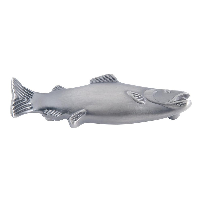 Atlas Homewares Fish Pull 3 CC 2217-NO Pewter