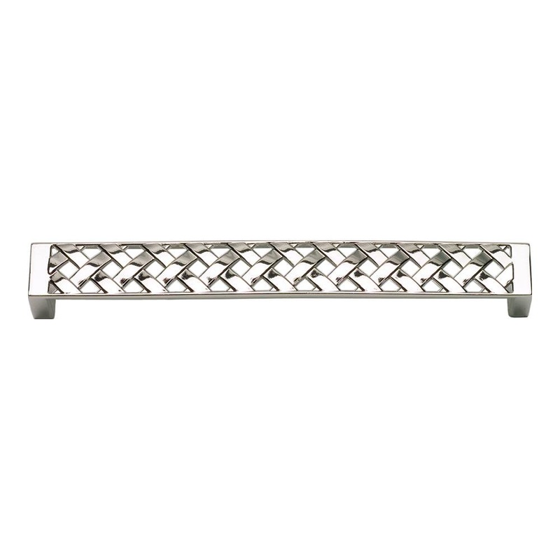 Atlas Homewares Lattice Pull 160 MM CC 312-PN Polished Nickel