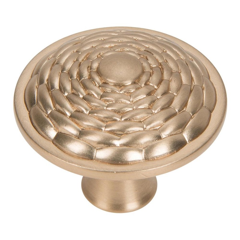 Atlas Homewares Mandalay Round Knob 236-CM Champagne