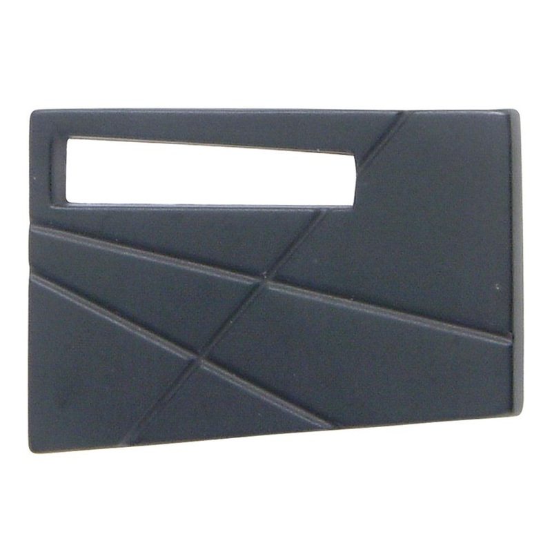 Atlas Homewares Modernist Left Knob 252L-BL Matte Black