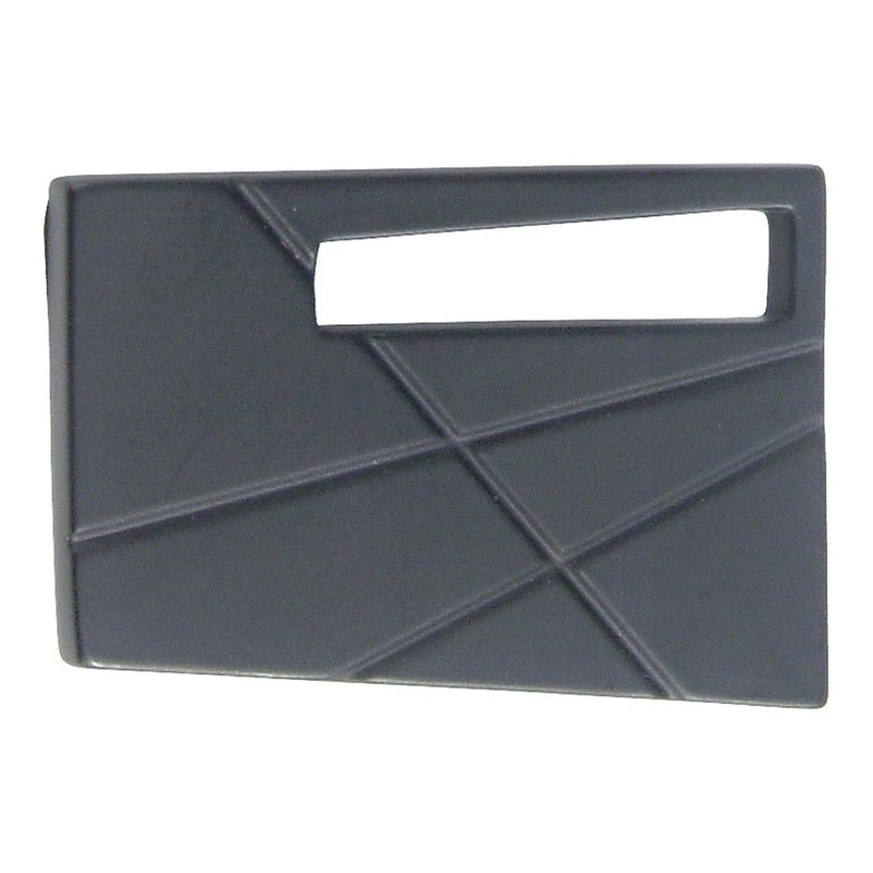 Atlas Homewares Modernist Right Knob 252R-BL Matte Black