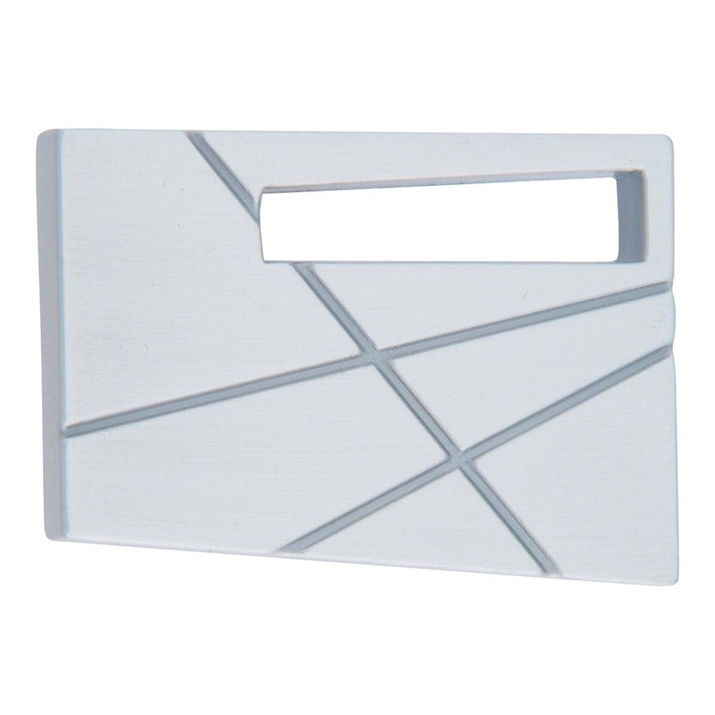 Atlas Homewares Modernist Right Knob 252R-BRN Brushed Nickel
