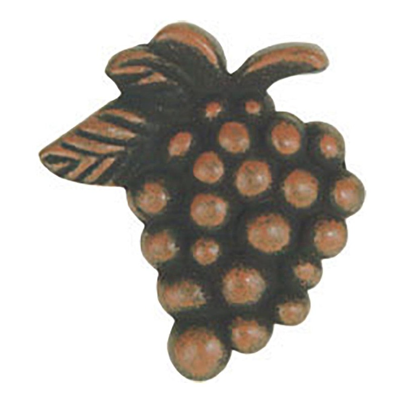 Atlas Homewares Grapes Knob 2173-R Rust
